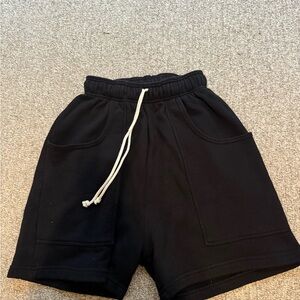Big Bud Press Black Sweat Shorts